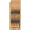 Ekena Millwork Funston Block Rough Sawn Outlooker, Western Red Cedar, 8"W x 20"D x 20"H OUT08X20X20FST05RWR - alternate 4
